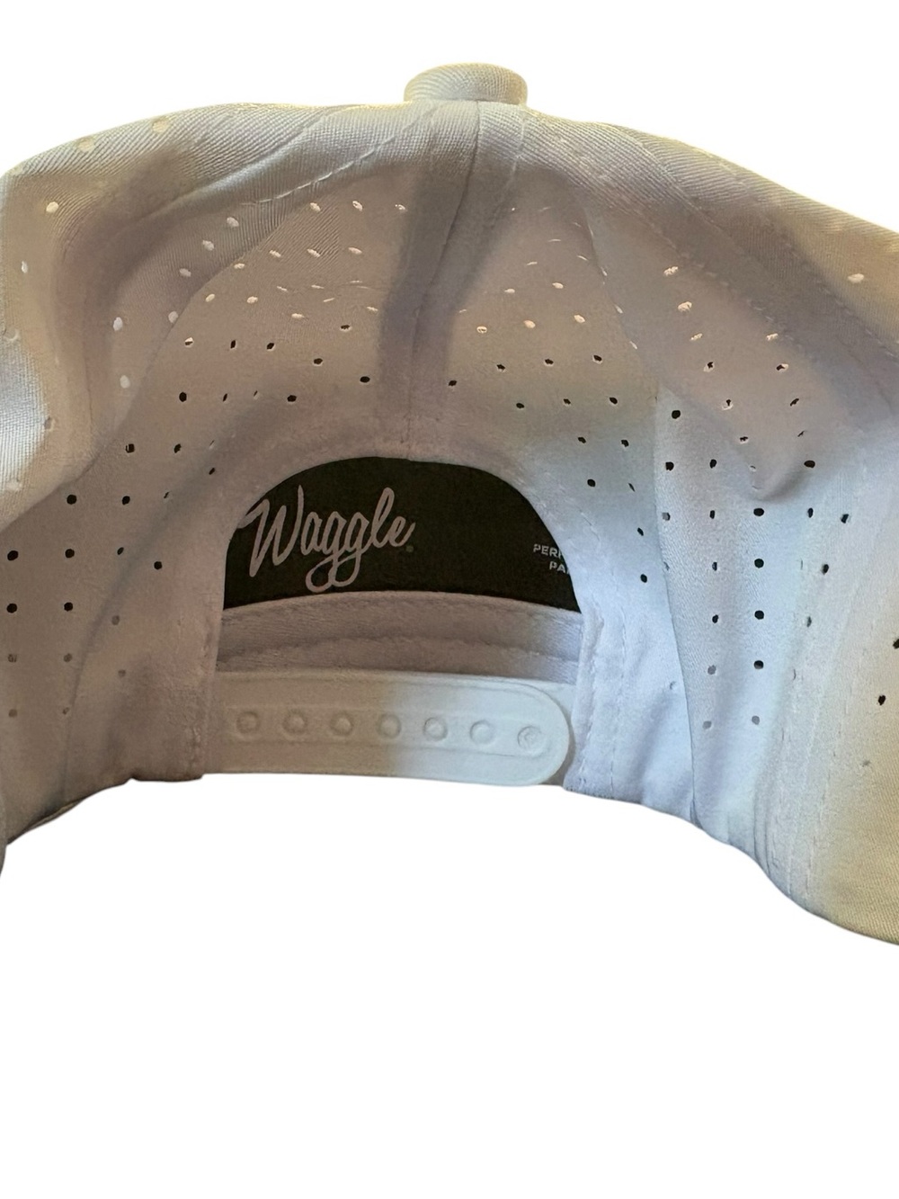 Waggle GOAT SnapBack Hat White READ - Picture 3 of 5